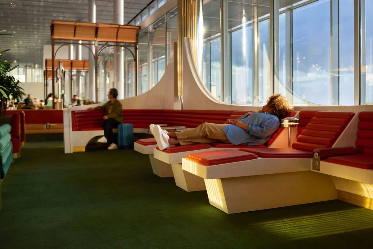 Espace d’attente dans un terminal aérien